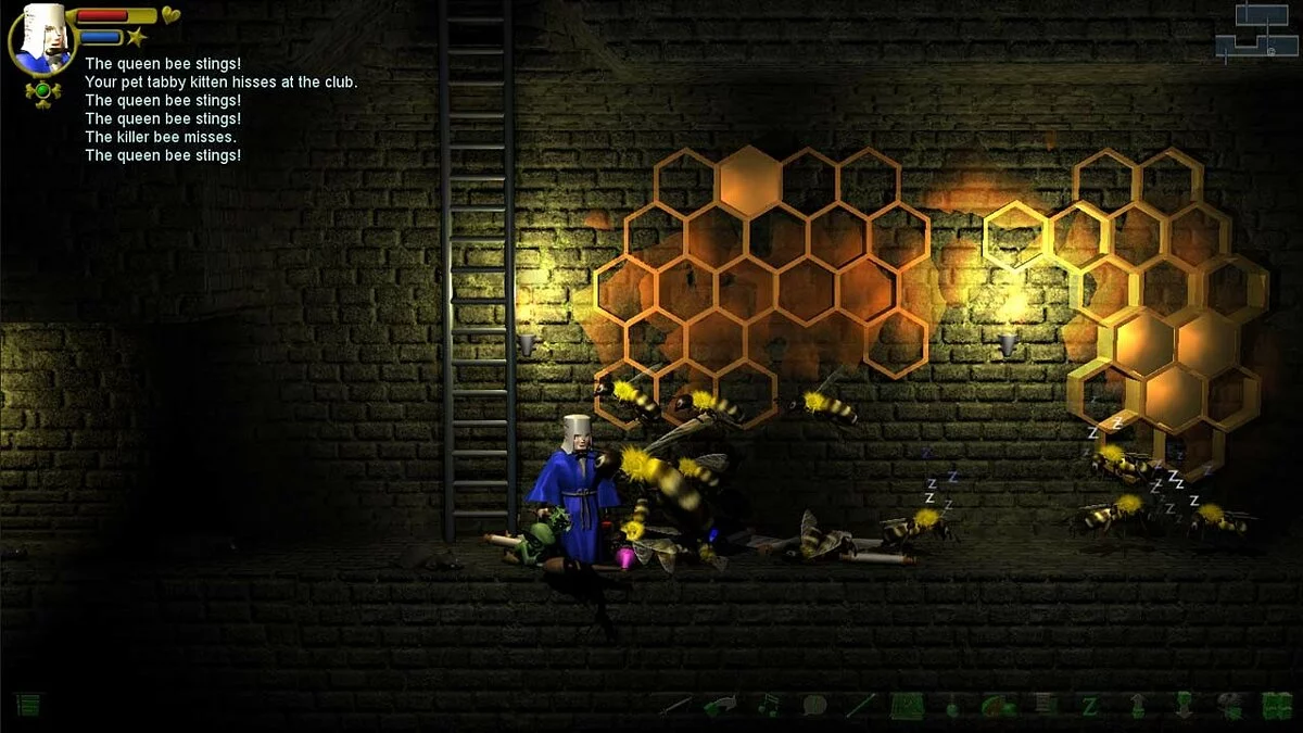 Скриншот из игры WazHack - 6