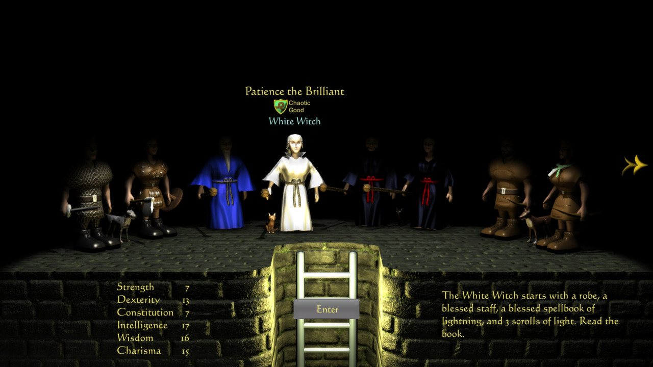 Скриншот из игры WazHack - 9