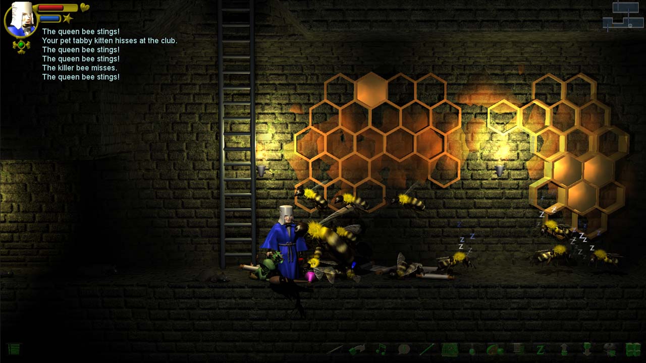 Скриншот из игры WazHack - 23