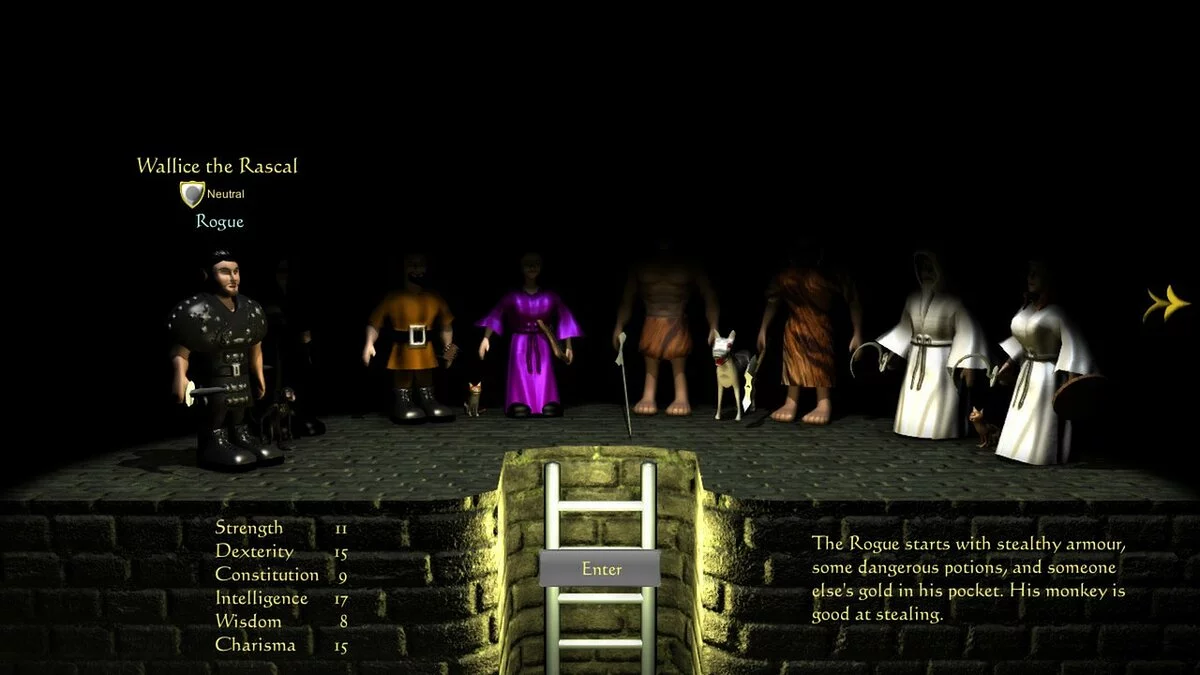 Скриншот из игры WazHack - 11