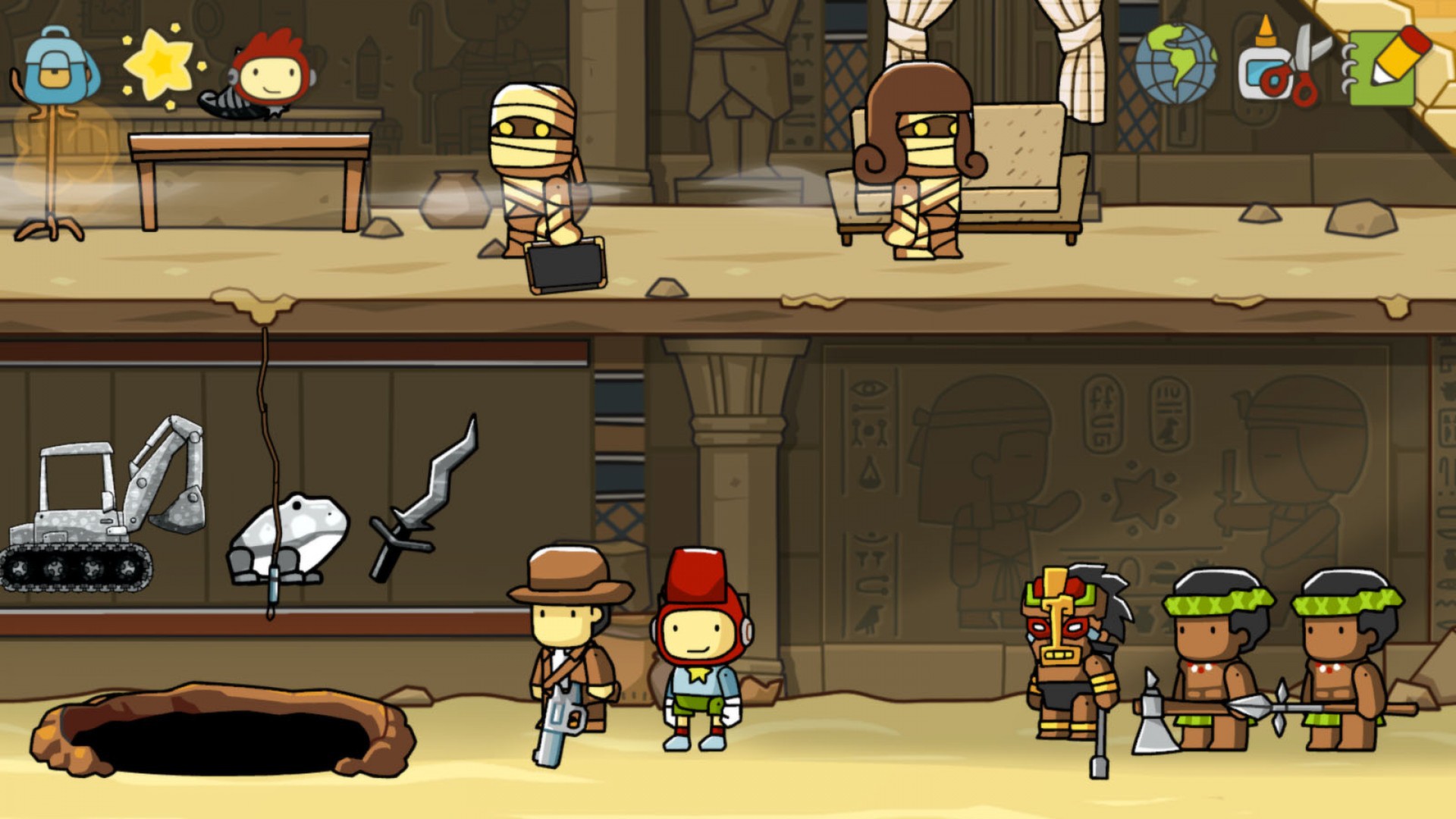 Скриншот из игры Scribblenauts Unlimited - 52