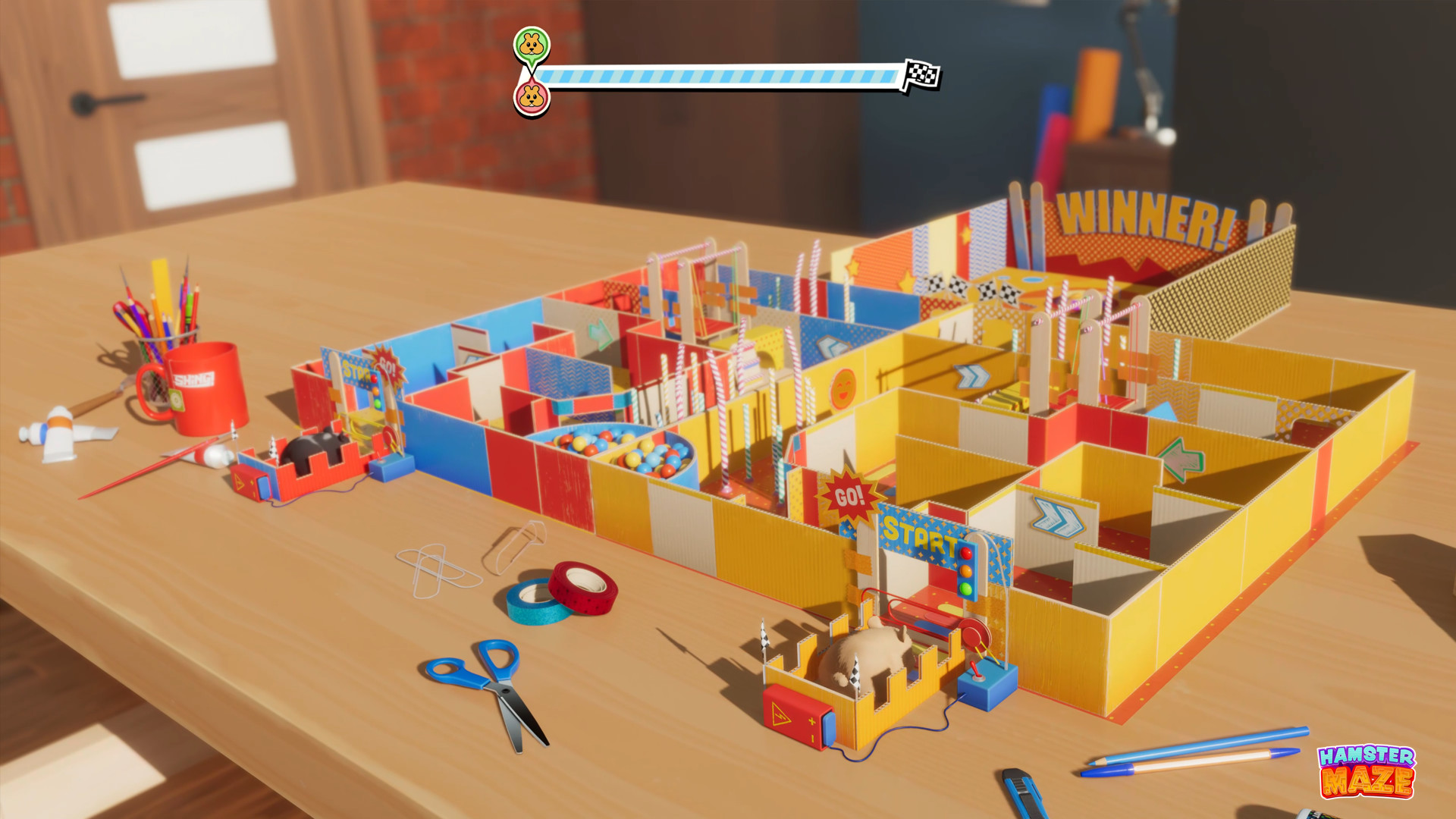 Скриншот из игры Hamster Maze - 6