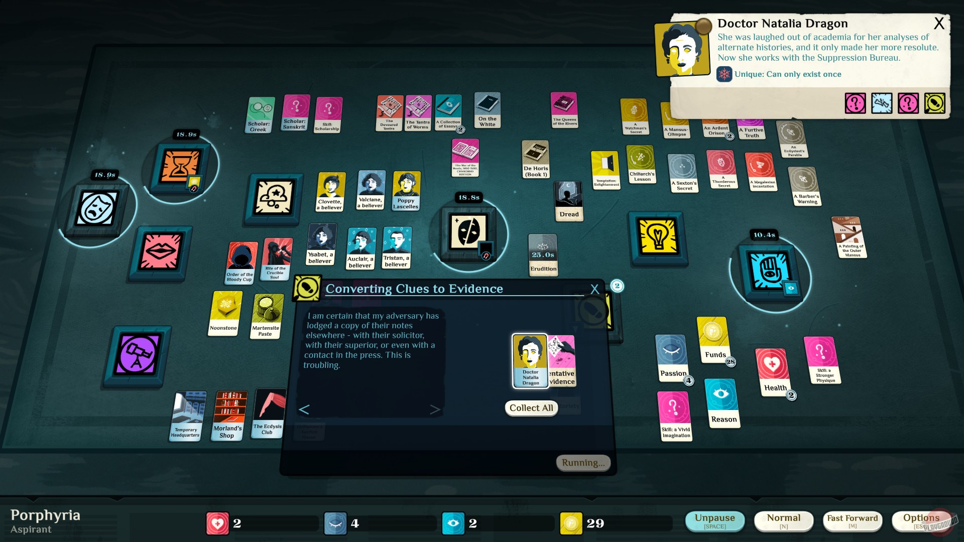 Скриншот из игры Cultist Simulator - 79