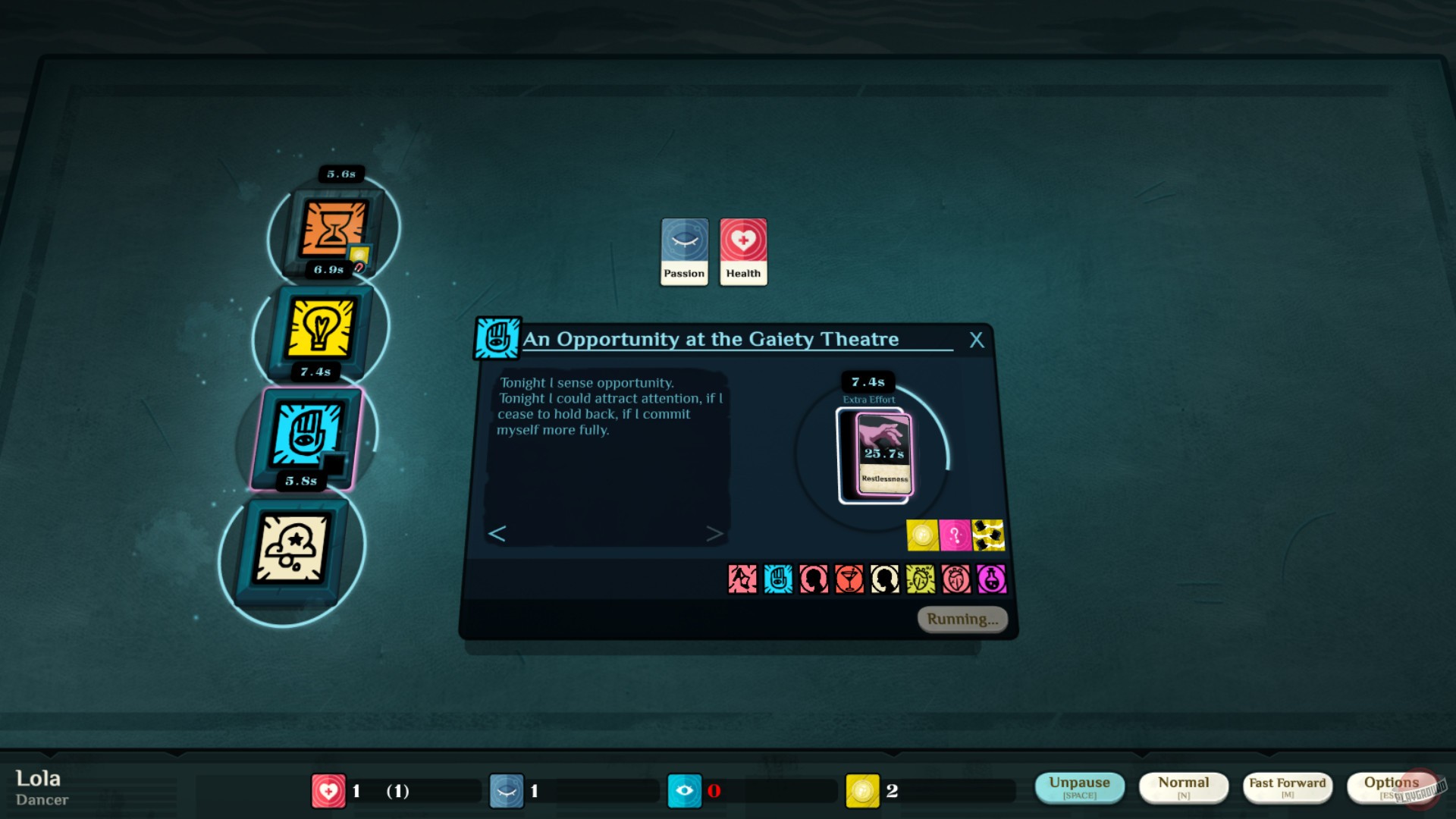 Скриншот из игры Cultist Simulator - 93