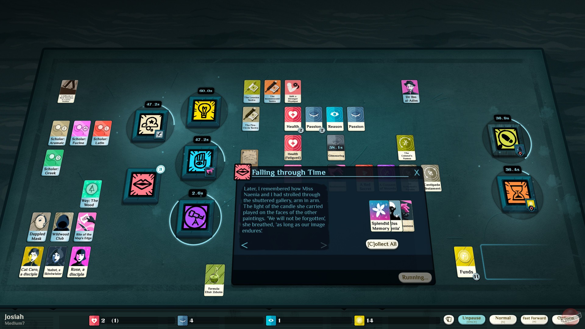 Скриншот из игры Cultist Simulator - 71