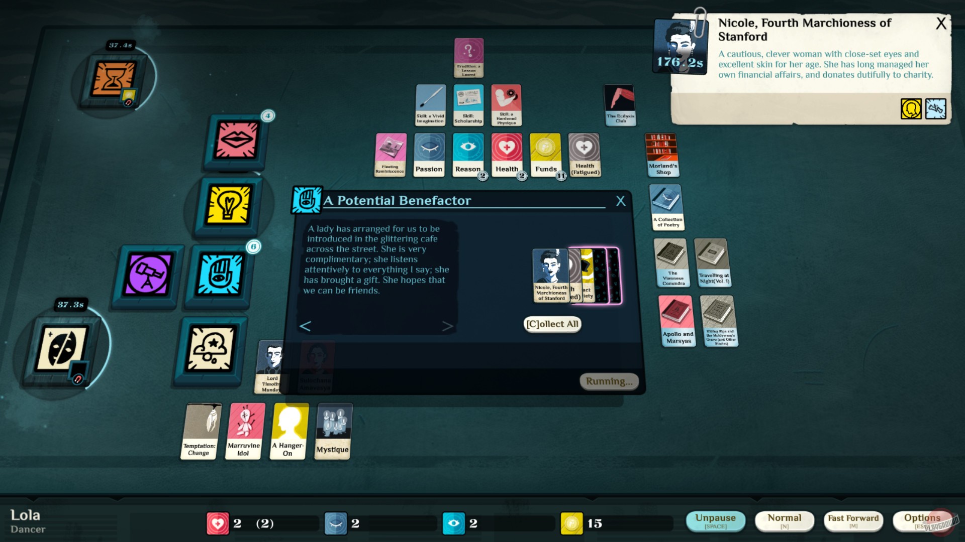 Скриншот из игры Cultist Simulator - 80