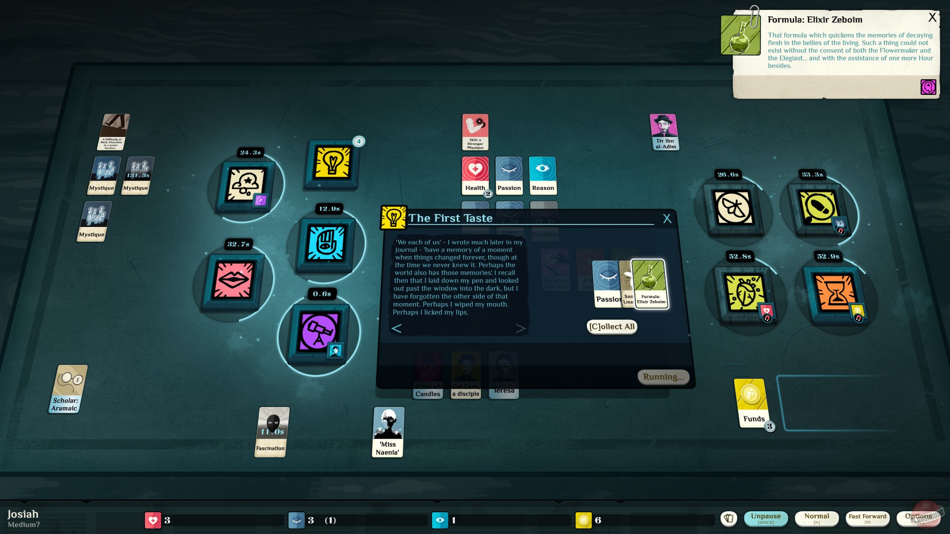 Скриншот из игры Cultist Simulator - 73