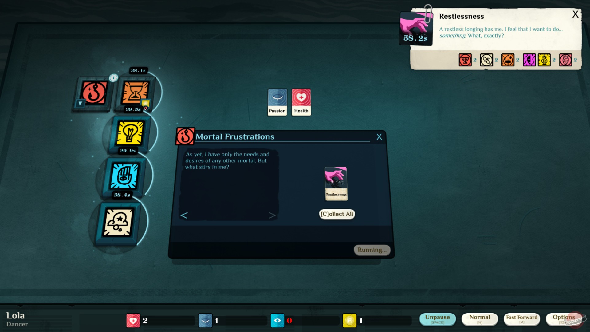 Скриншот из игры Cultist Simulator - 44