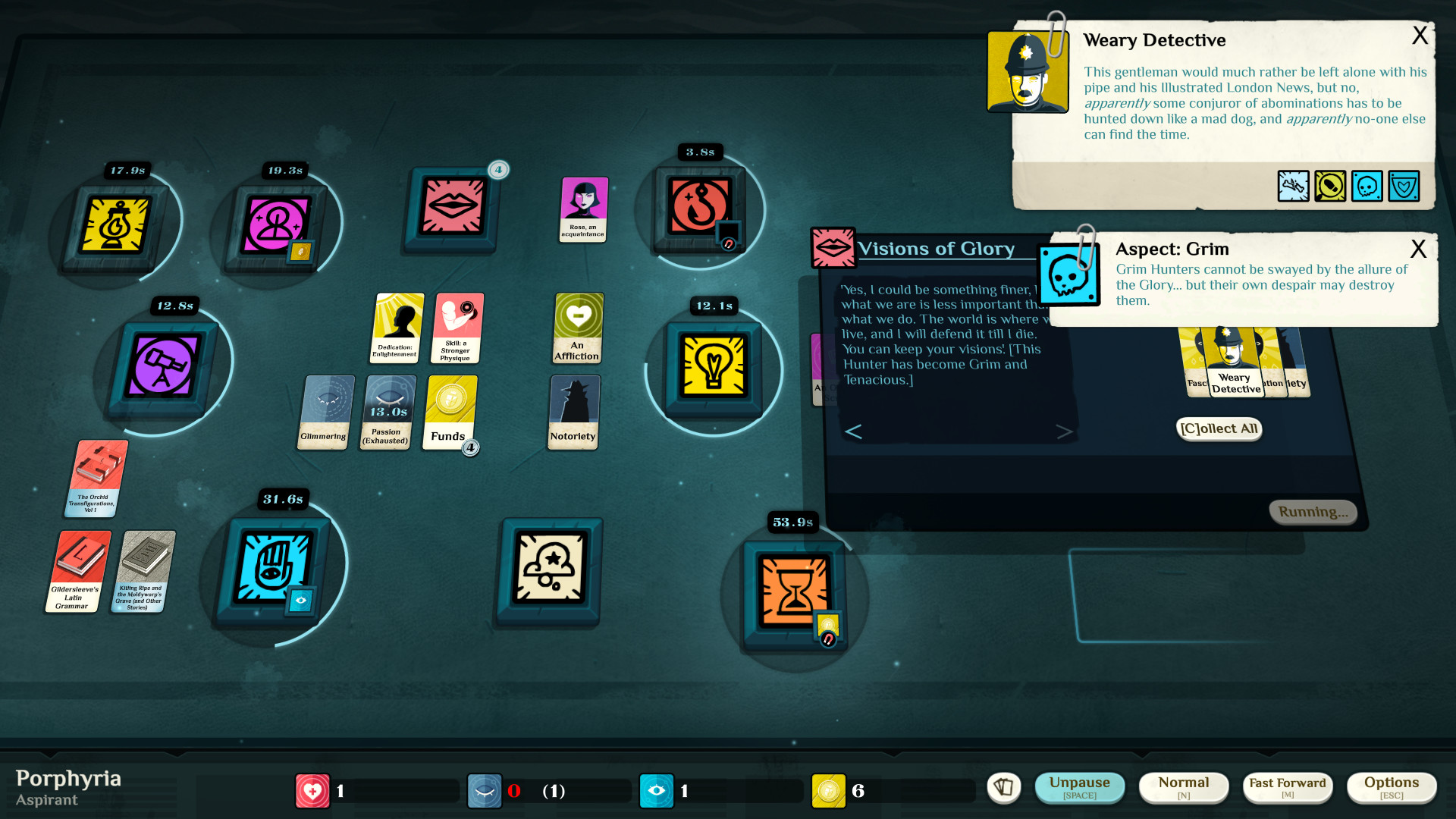 Скриншот из игры Cultist Simulator - 43