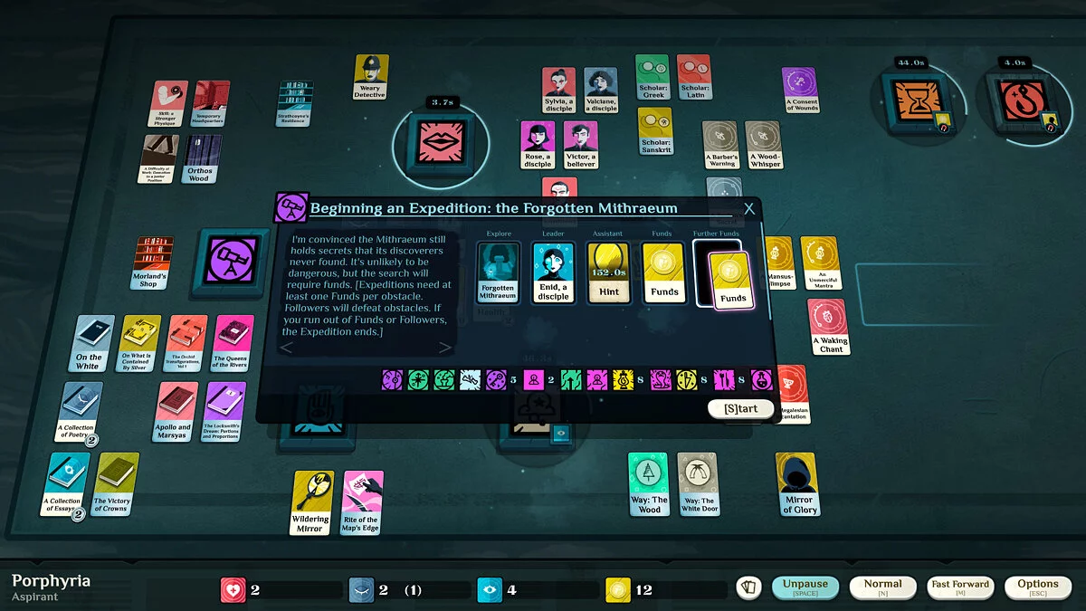 Скриншот из игры Cultist Simulator - 31