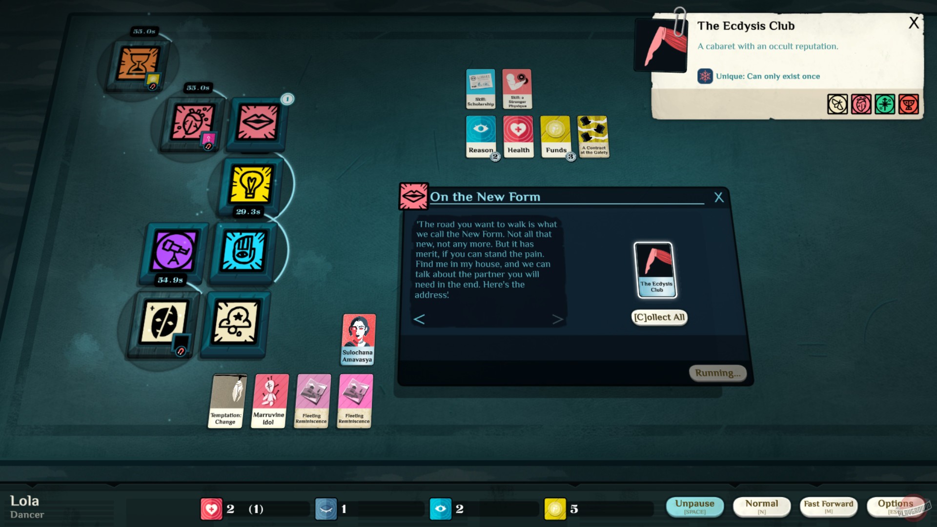 Скриншот из игры Cultist Simulator - 76