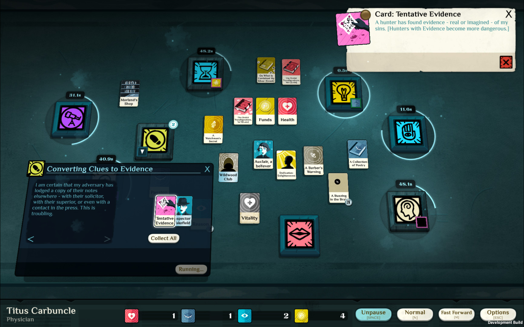 Скриншот из игры Cultist Simulator - 11