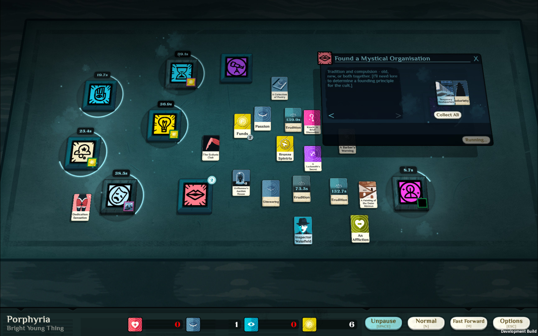 Скриншот из игры Cultist Simulator - 12