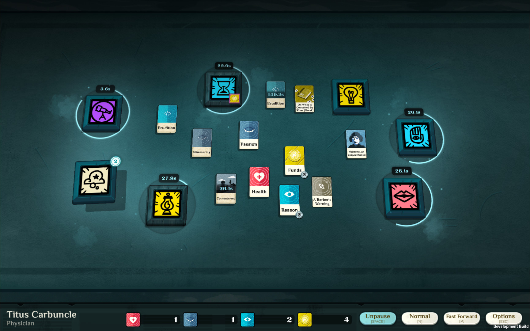 Скриншот из игры Cultist Simulator - 13