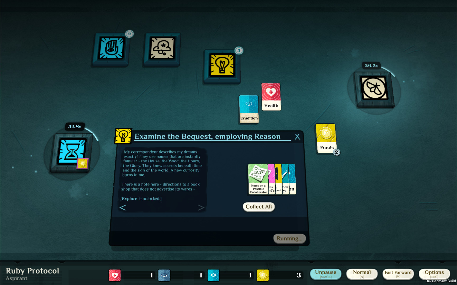 Скриншот из игры Cultist Simulator - 3
