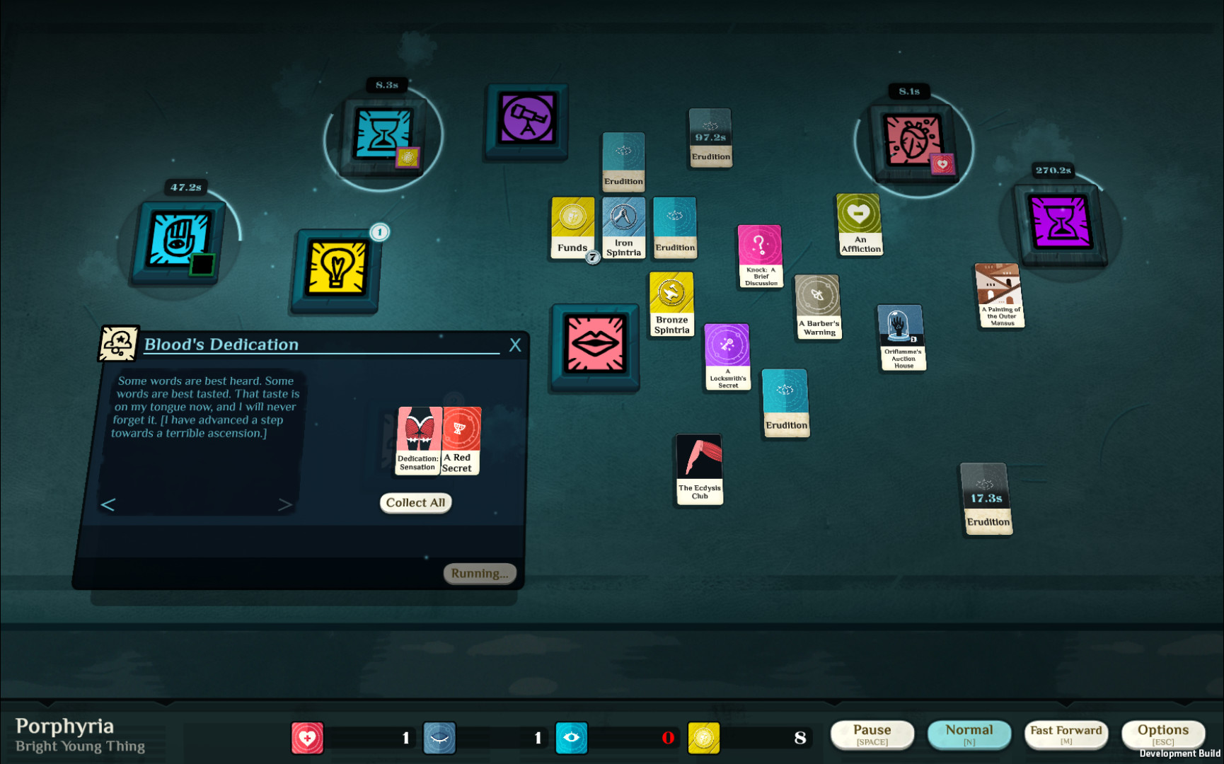 Скриншот из игры Cultist Simulator - 7