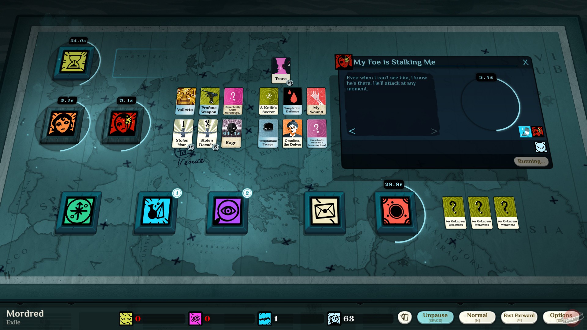 Скриншот из игры Cultist Simulator - 72