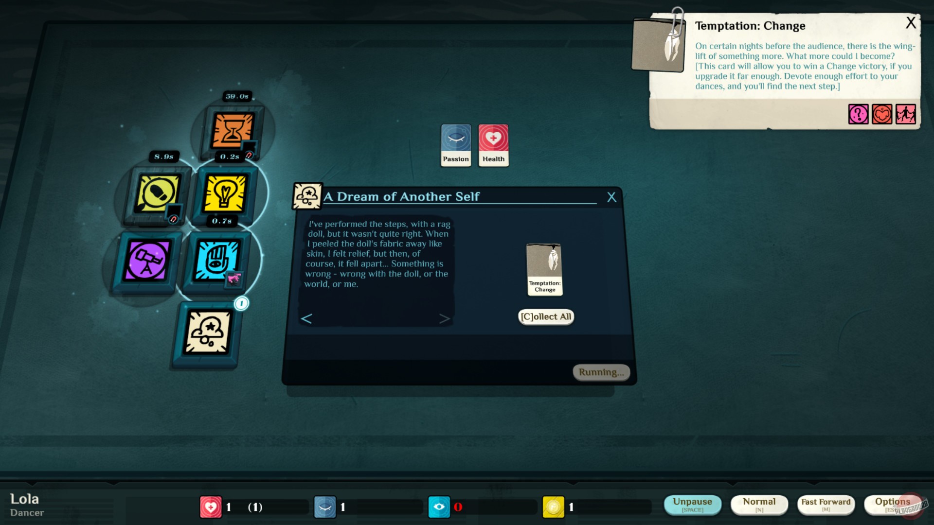 Скриншот из игры Cultist Simulator - 20