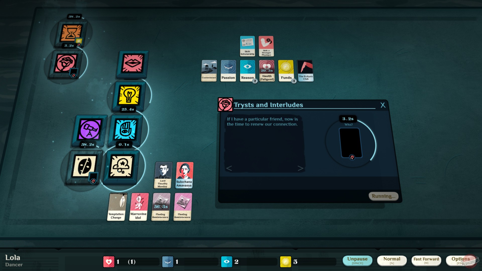 Скриншот из игры Cultist Simulator - 52