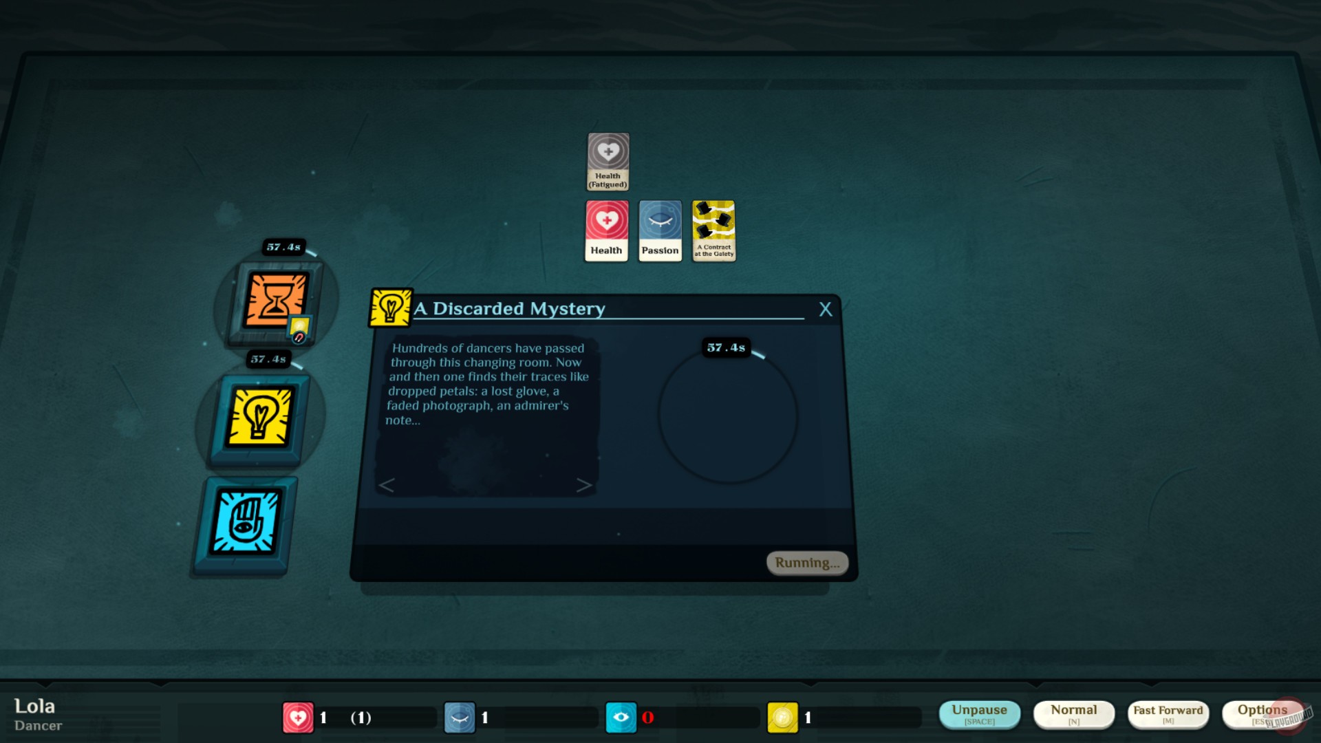 Скриншот из игры Cultist Simulator - 86