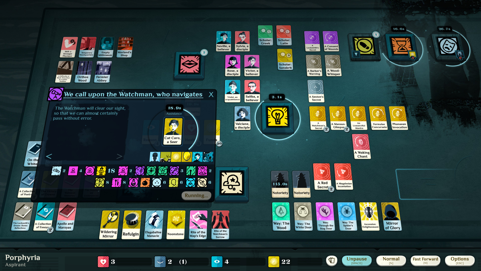 Скриншот из игры Cultist Simulator - 60