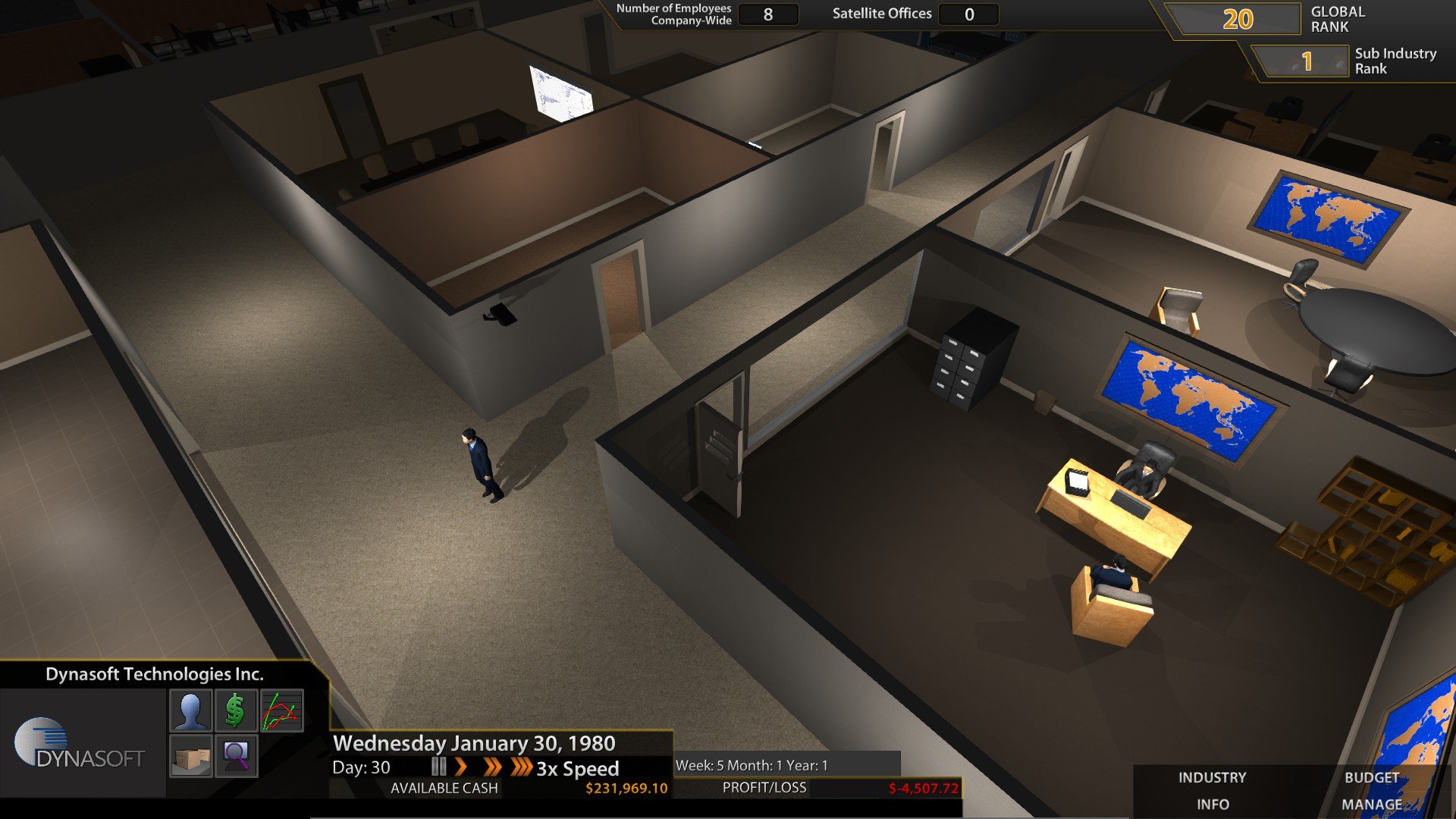 Скриншот из игры Tech Executive Tycoon - 11