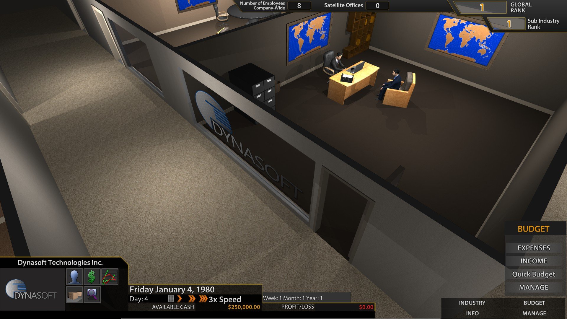 Скриншот из игры Tech Executive Tycoon - 4