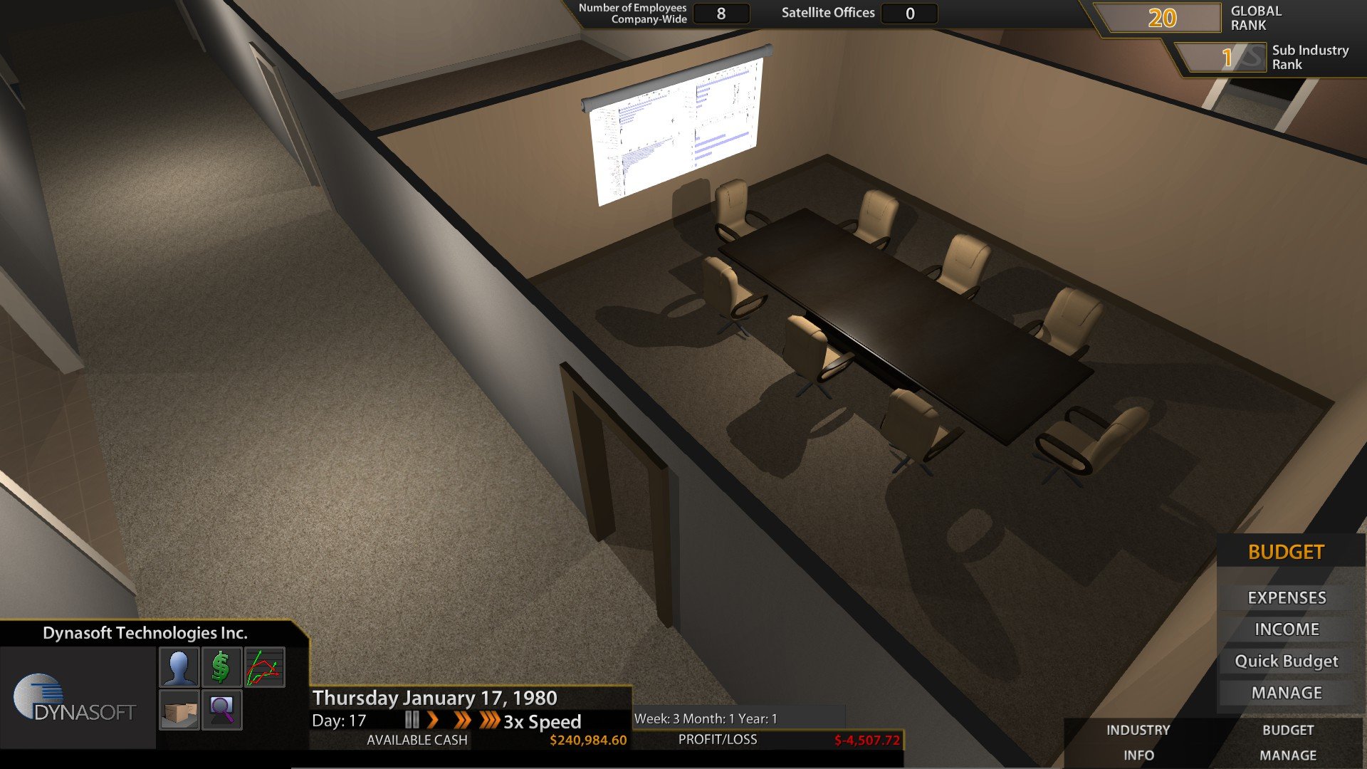 Скриншот из игры Tech Executive Tycoon - 6