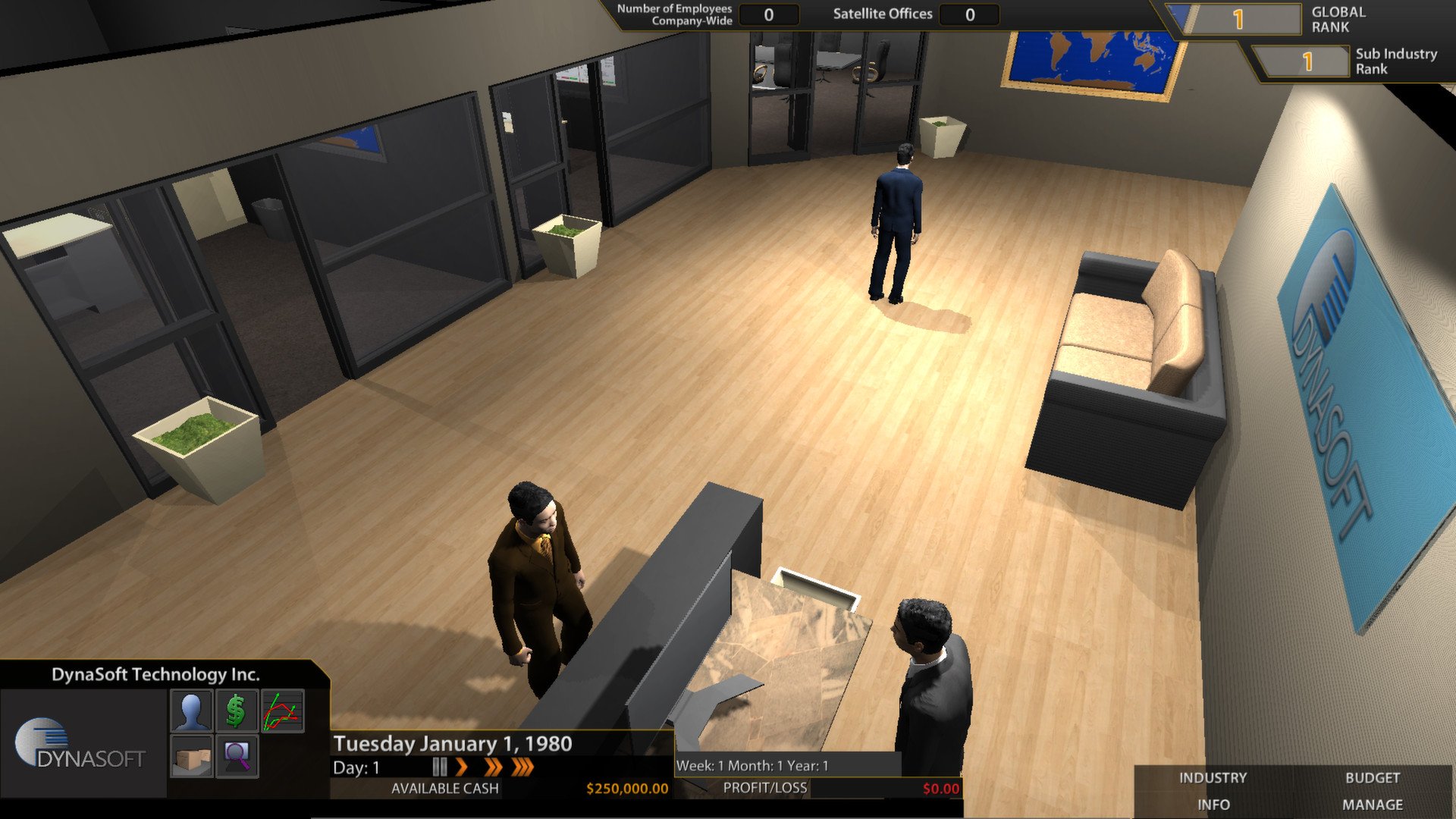 Скриншот из игры Tech Executive Tycoon - 7