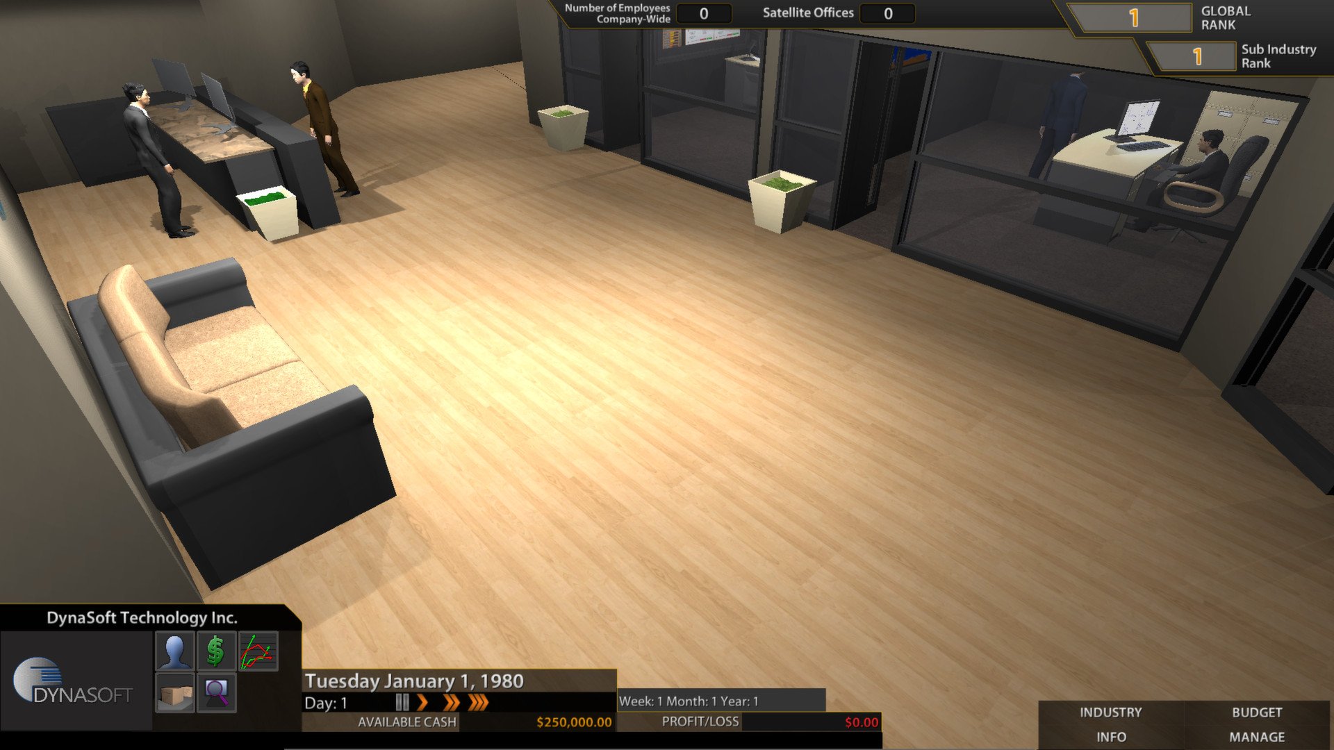 Скриншот из игры Tech Executive Tycoon - 9