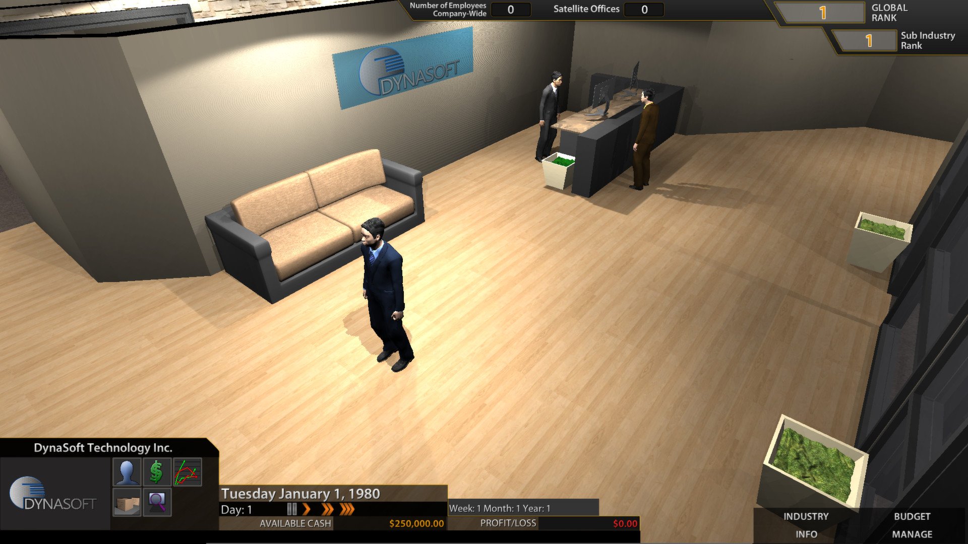 Скриншот из игры Tech Executive Tycoon - 10