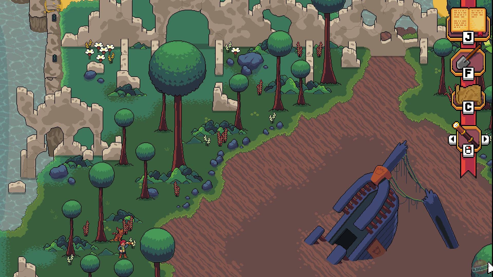 Скриншот из игры Bilkins' Folly - 25