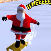 Обложка игры Downhill Santa