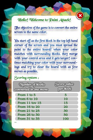 Скриншот из игры Paint Attack - 1