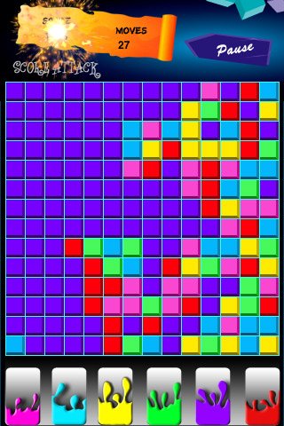 Скриншот из игры Paint Attack - 5