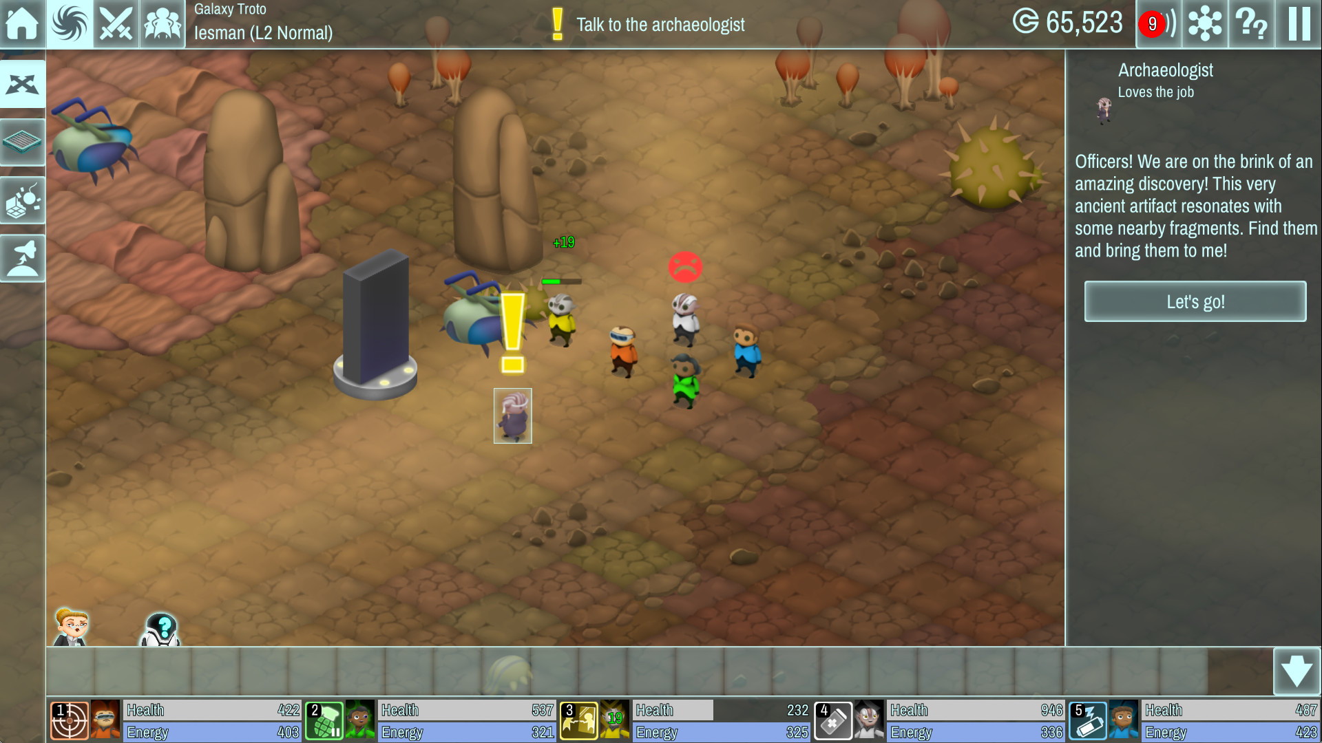 Скриншот из игры The Spatials - 15