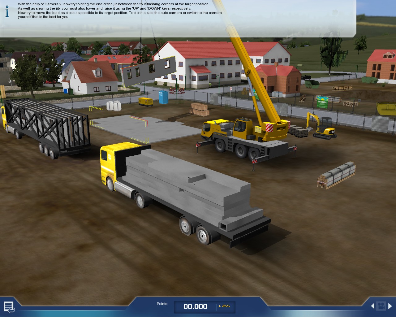 Скриншот из игры Crane Simulator 2009 - 1
