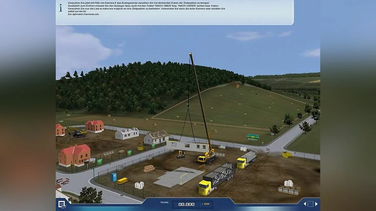 Скриншот из игры Crane Simulator 2009 - 2