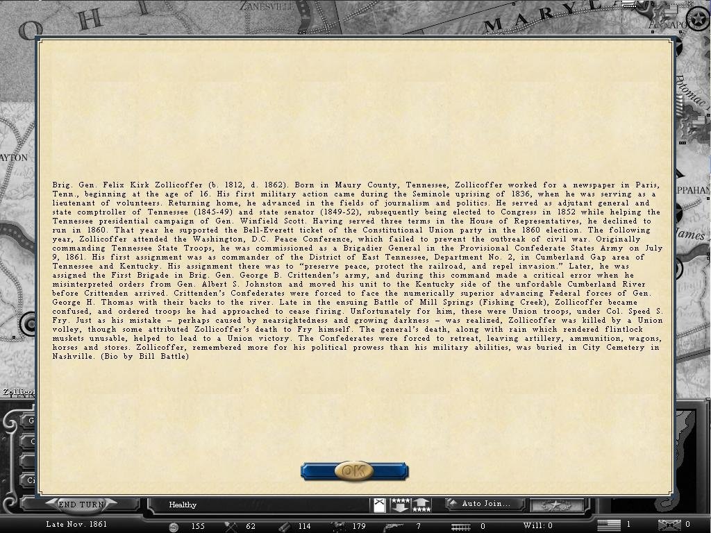 Скриншот из игры Forge of Freedom: The American Civil War - 25