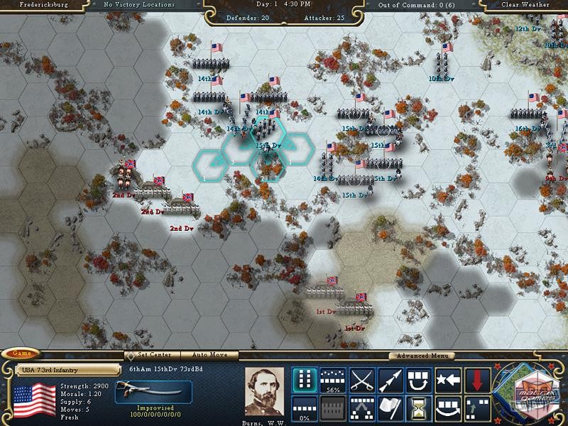 Скриншот из игры Forge of Freedom: The American Civil War - 2