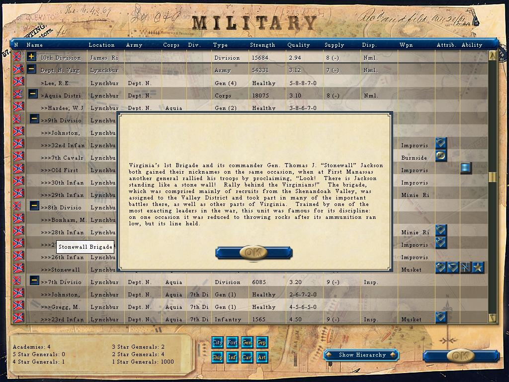 Скриншот из игры Forge of Freedom: The American Civil War - 26