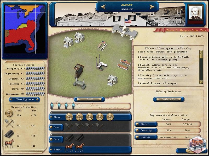 Скриншот из игры Forge of Freedom: The American Civil War - 20