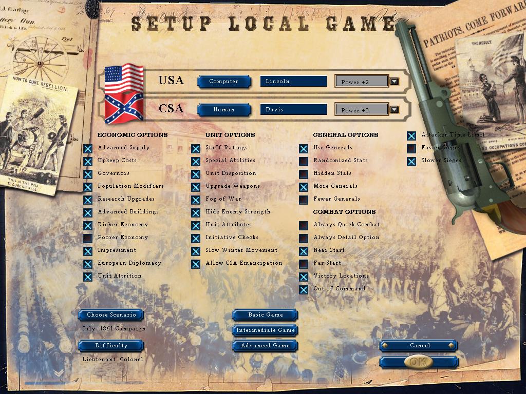 Скриншот из игры Forge of Freedom: The American Civil War - 27