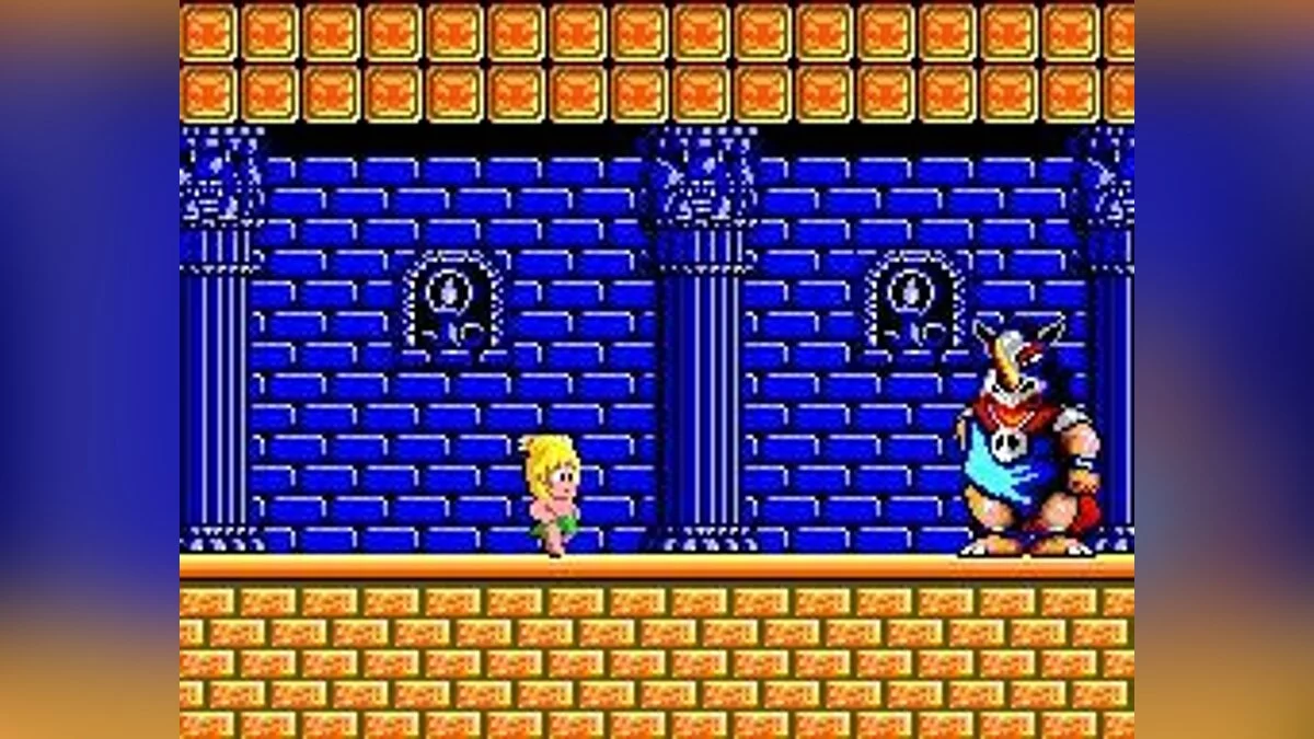 Скриншот из игры Wonder Boy - 8