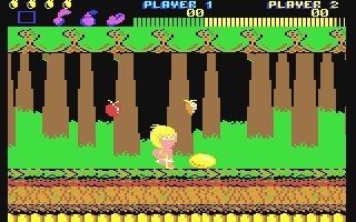 Скриншот из игры Wonder Boy - 1