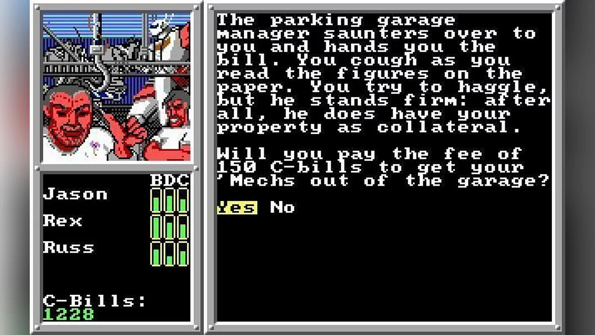 Скриншот из игры BattleTech: The Crescent Hawk's Inception - 4