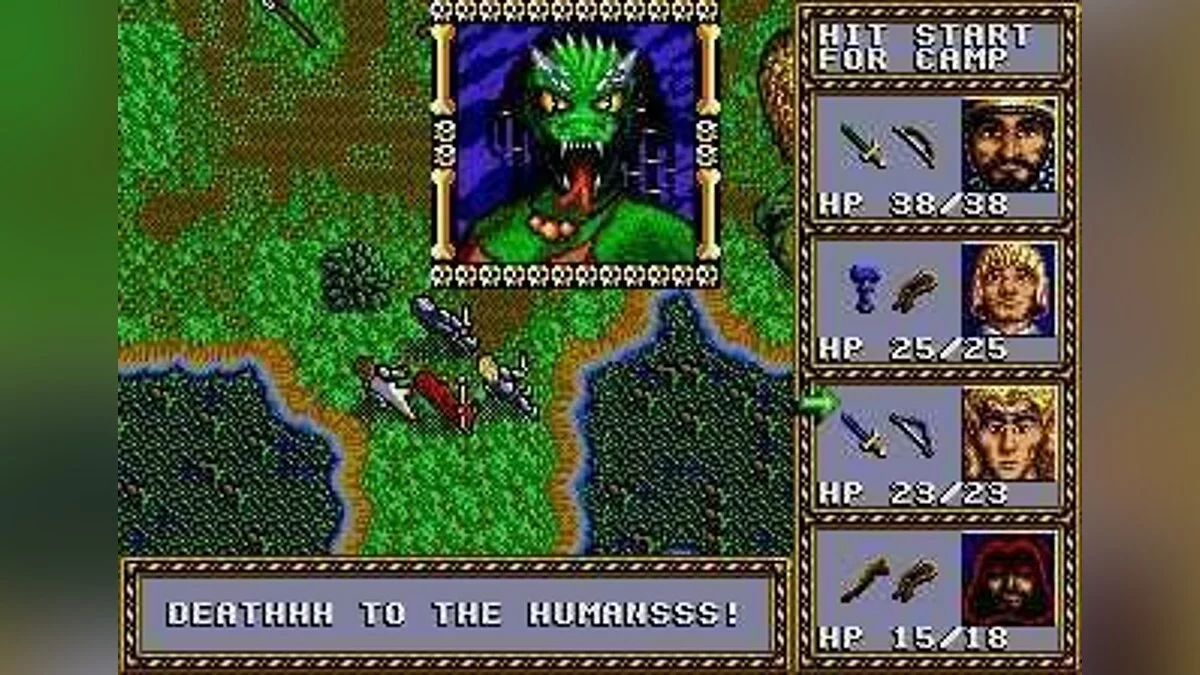 Скриншот из игры Dungeons & Dragons: Warriors of the Eternal Sun - 1