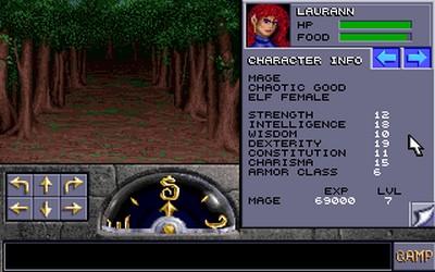 Скриншот из игры Eye of the Beholder 2: The Legend of Darkmoon - 17