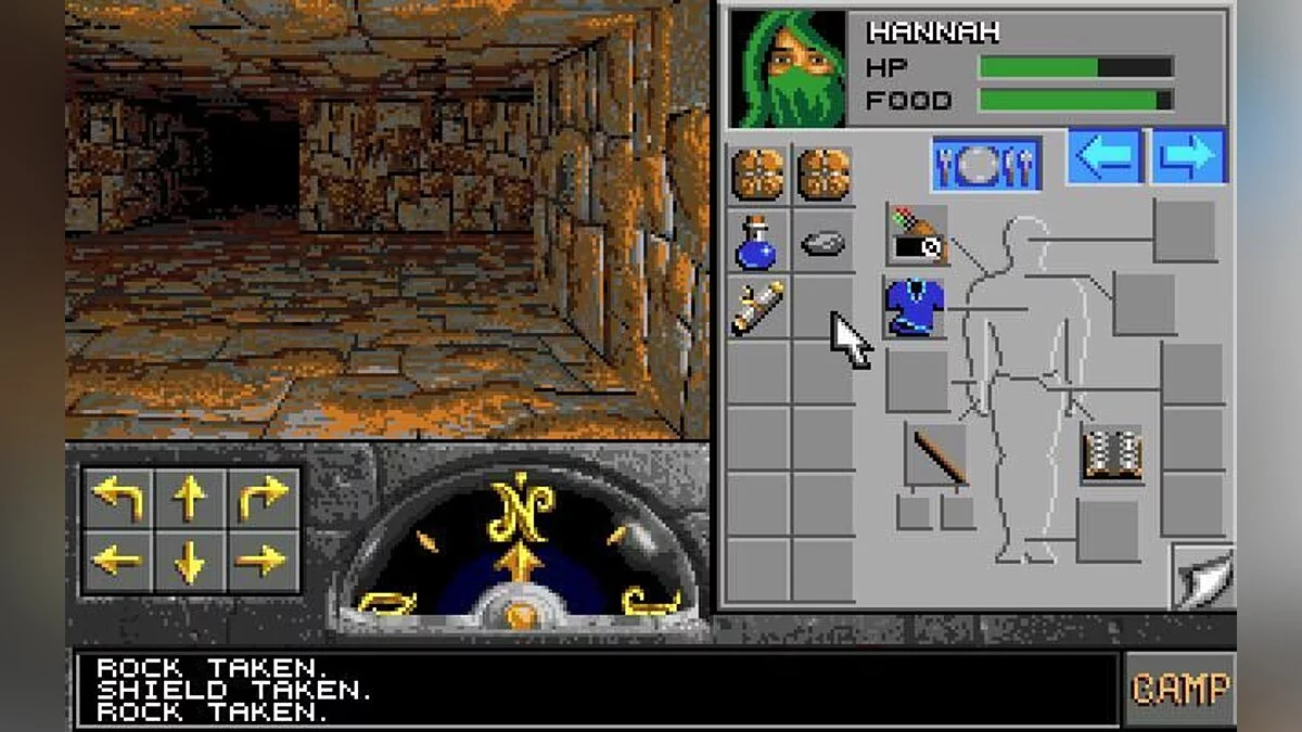 Скриншот из игры Eye of the Beholder 2: The Legend of Darkmoon - 2