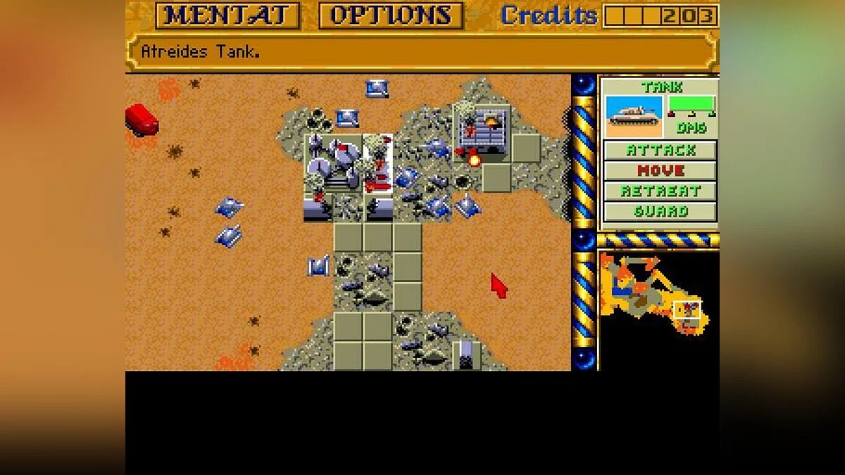 Скриншот из игры Dune - The Battle for Arrakis - 10